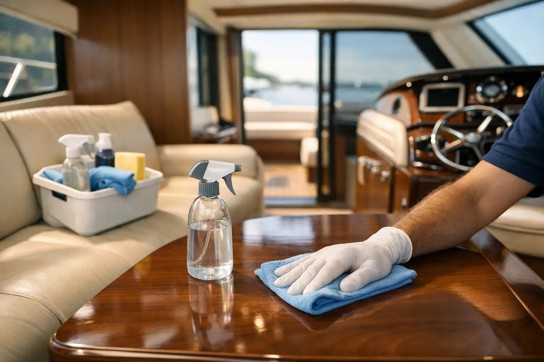 Boat Interior Detailing Guide for Clean Cabins