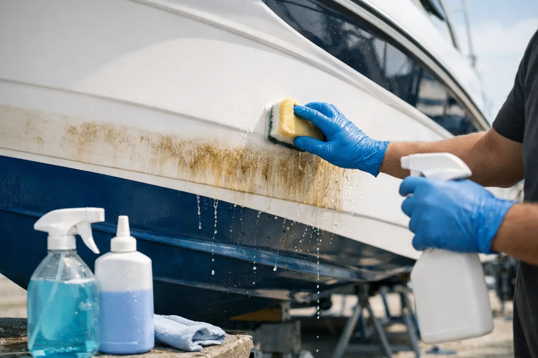 What Boat Hull Cleaner Works on Tough Stains