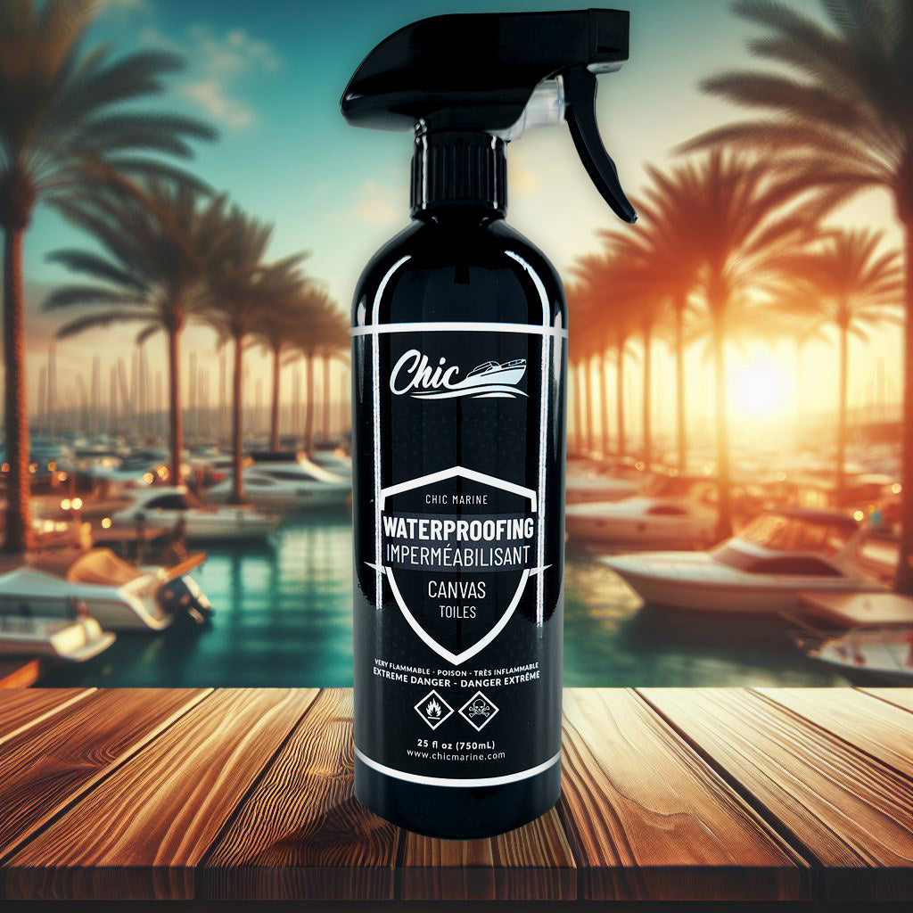 Boat Canvas Waterproofing Tarp Cover Waterproof by Chic Marine