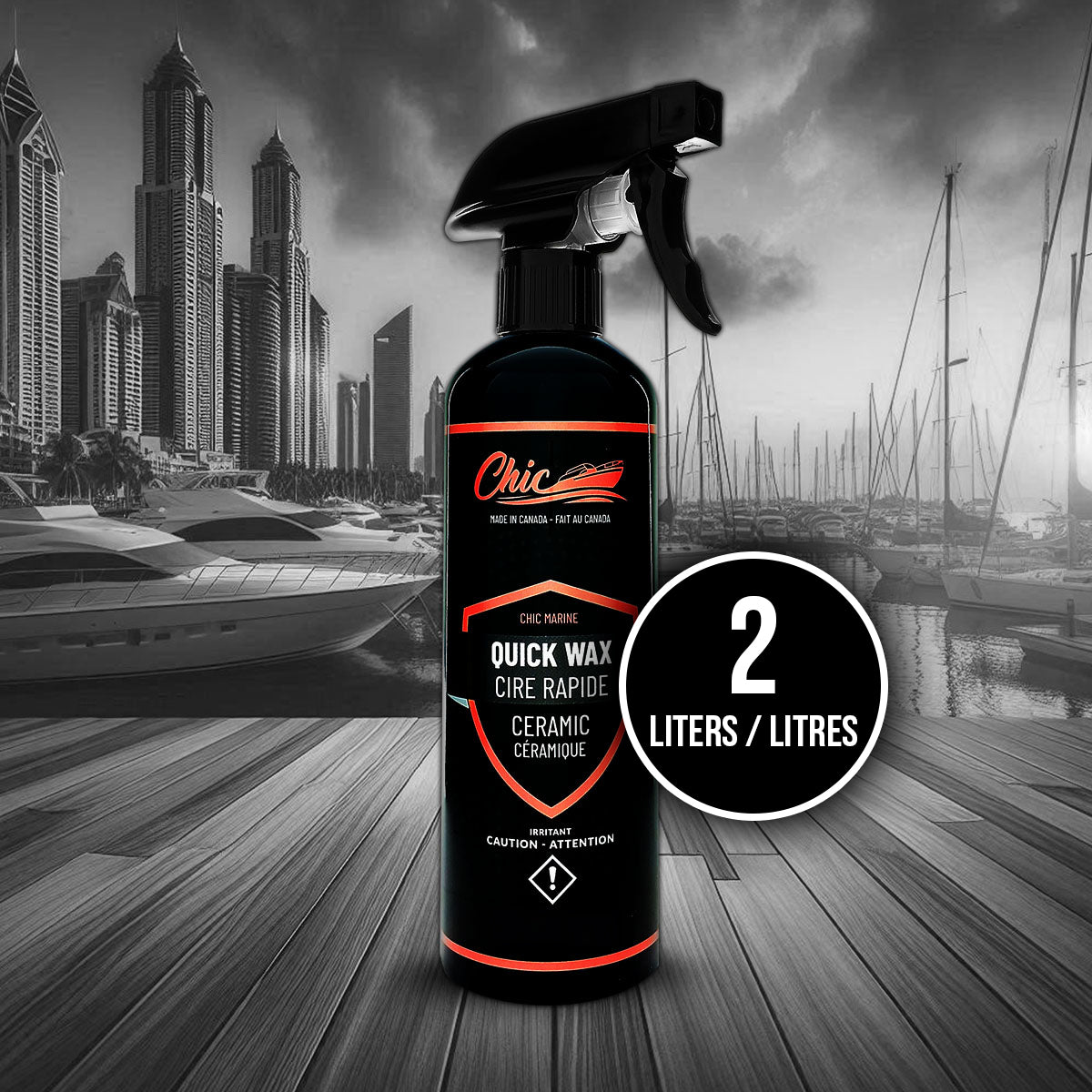 Boat Ceramic Quick Wax