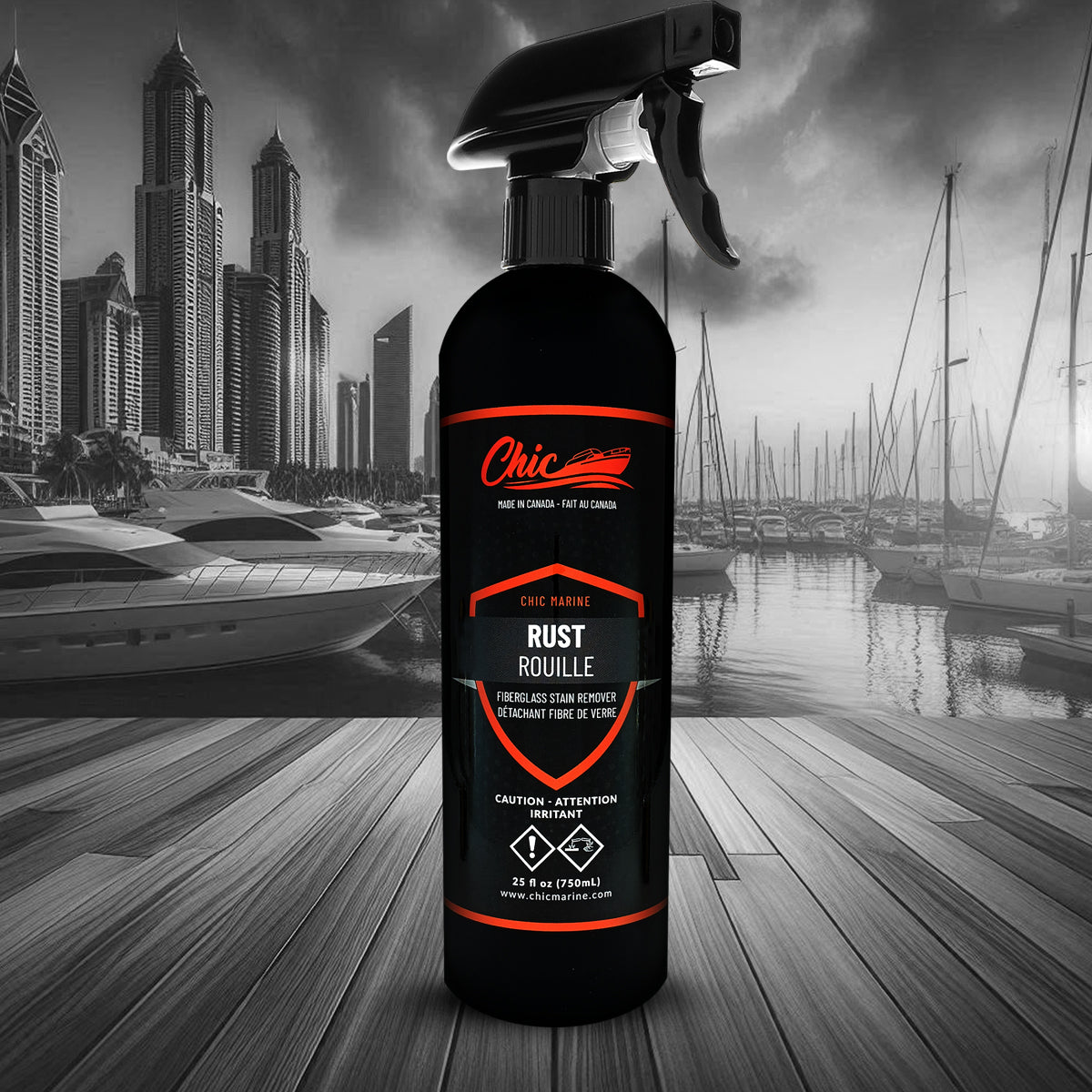 Détachant tache de rouille