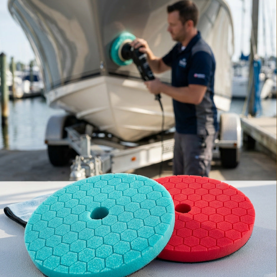 Tampon de polissage en mousse