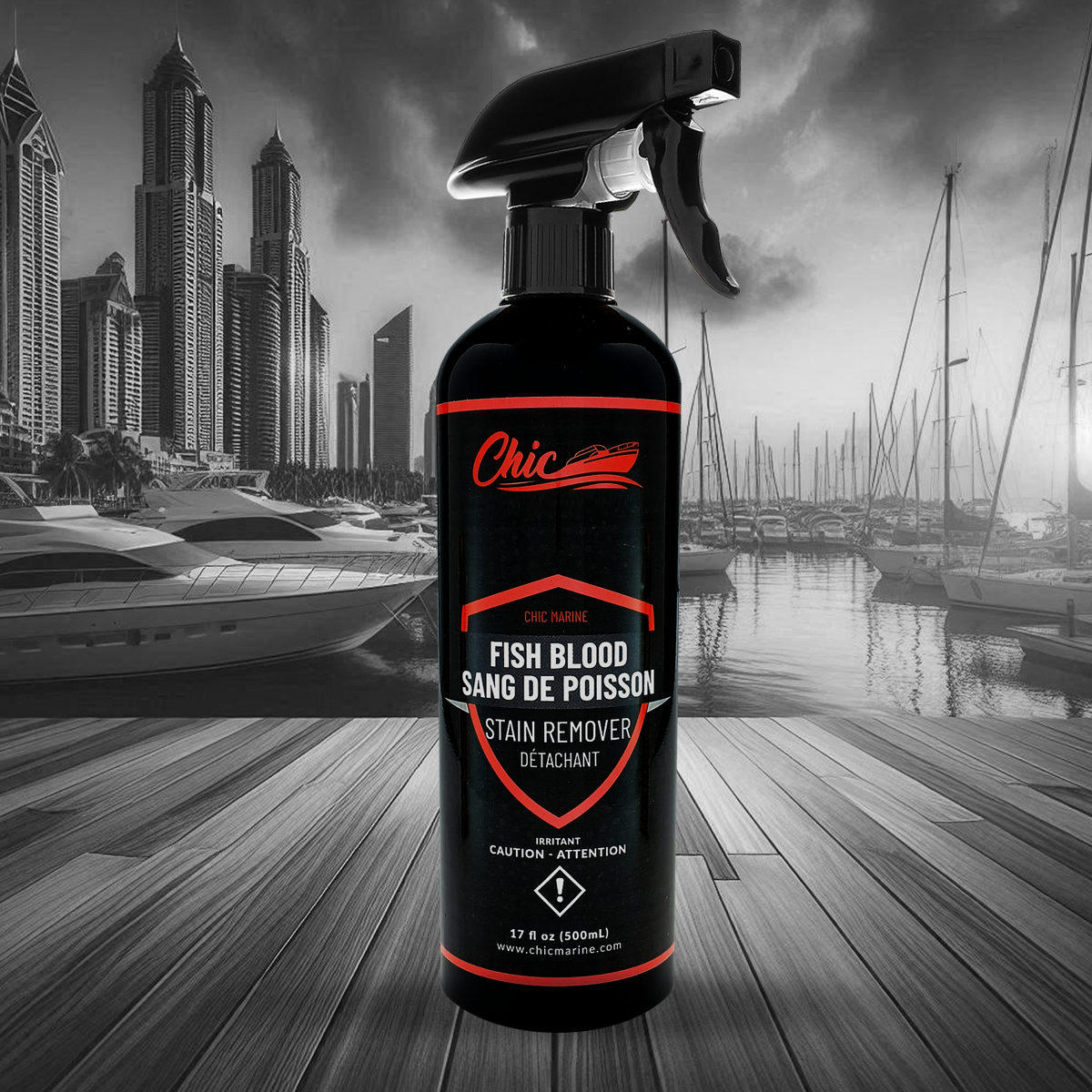Fish Blood Stain Remover – Chic Marine