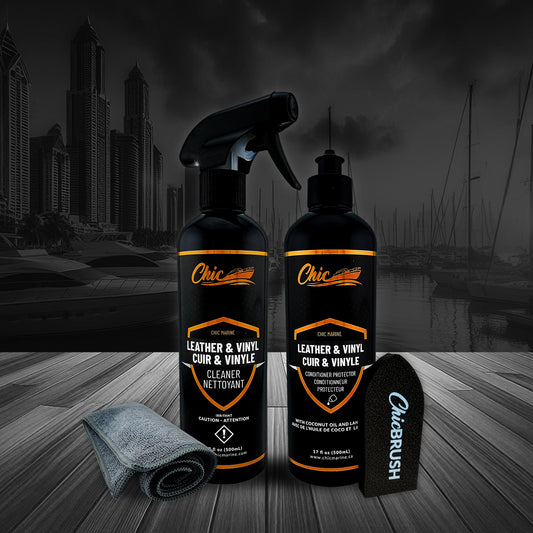 Boat Seats Cleaner Conditioner Kit