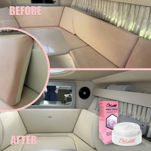Pink Mold Boat Seats