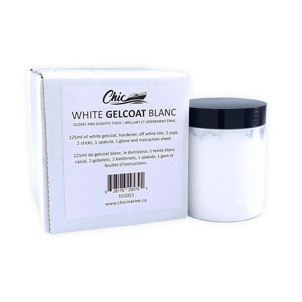Best Boat Gel Coat Repair Kit White & Black by Chic Marine