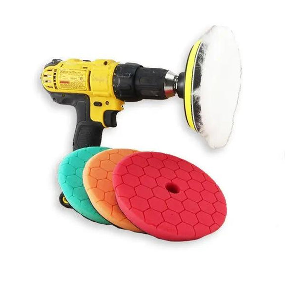 Buffing Foam Pads Kit for Drill Chic Marine